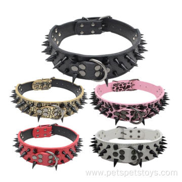 Hot Selling Colorful Pu Dog Collar Pet Products